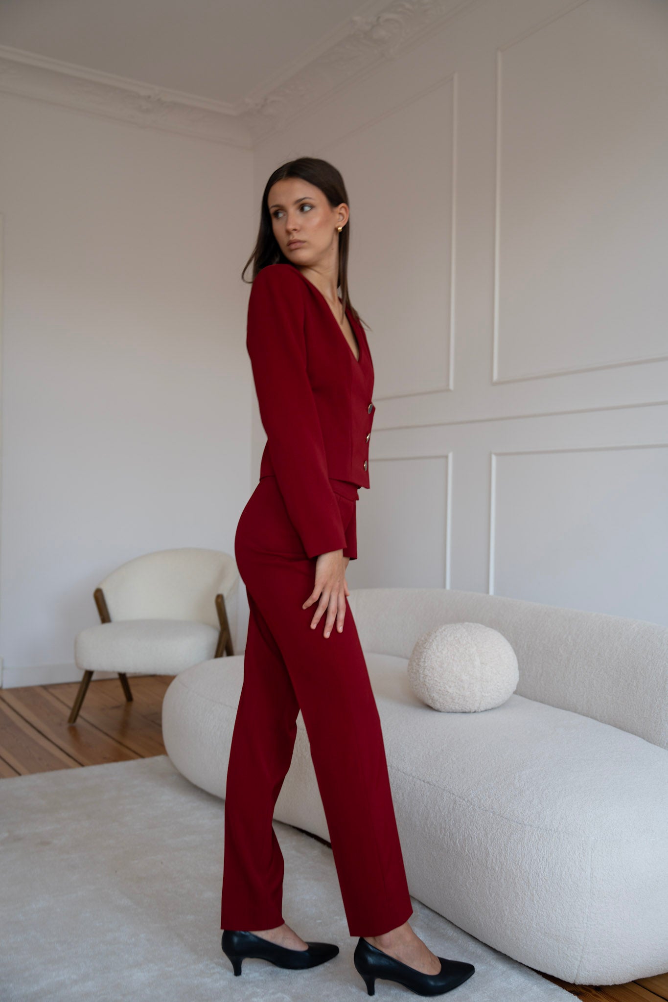 Elegant "Natural Sophistication" trousers
