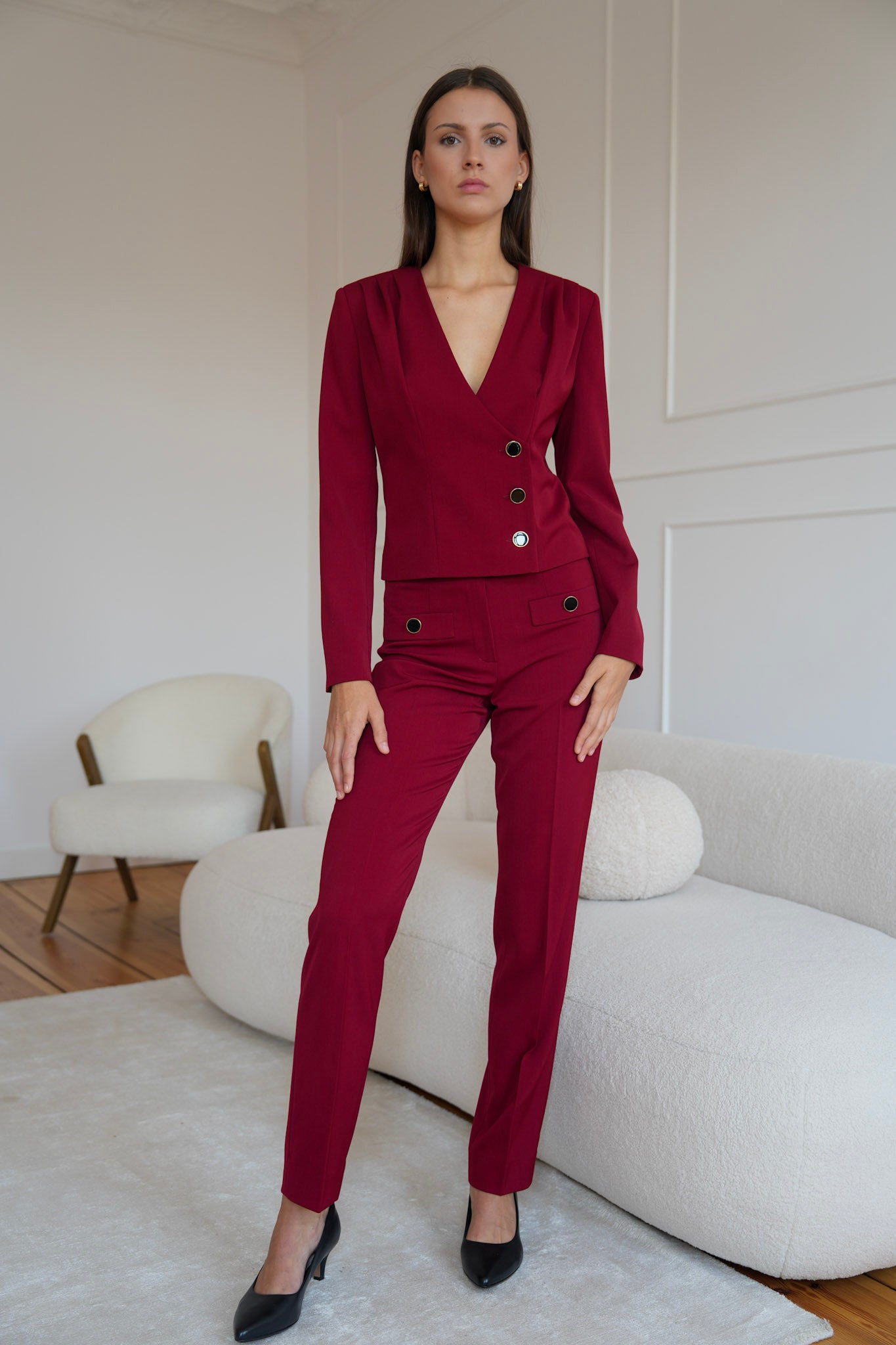 Elegant "Natural Sophistication" trousers