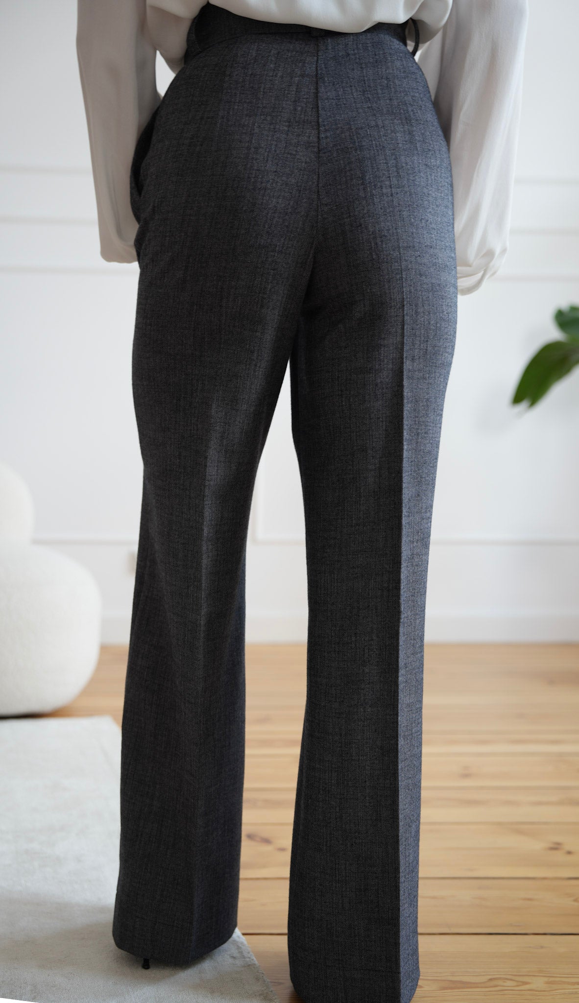 Spodnie 'Elegance Graphite'