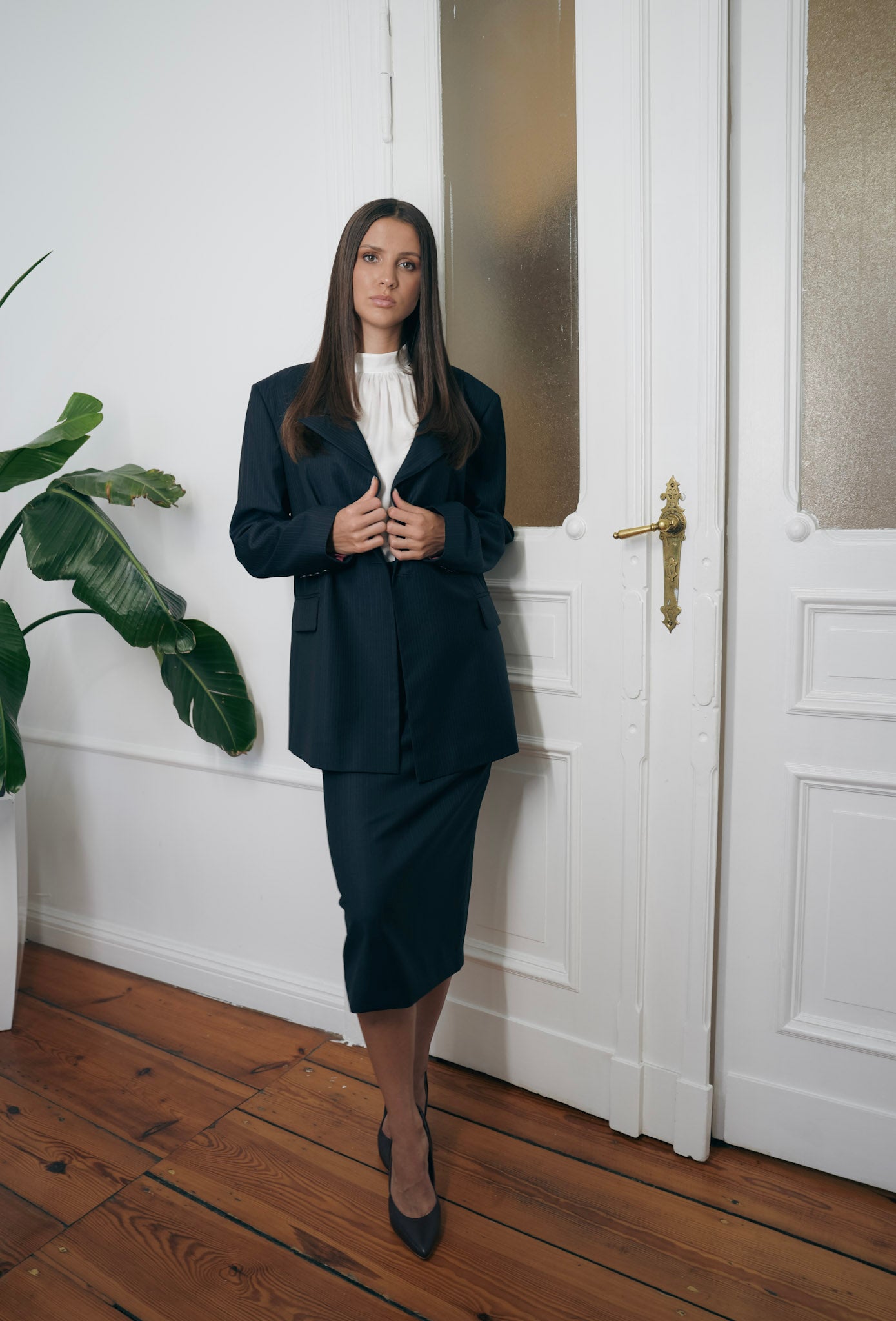 Marynarka 'Navy Pinstripe'
