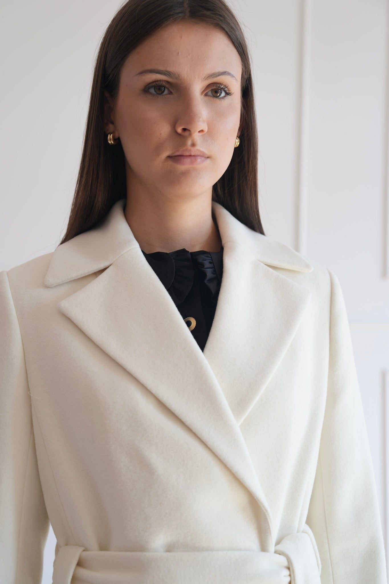 Płaszcz 'Ivory Elegance'