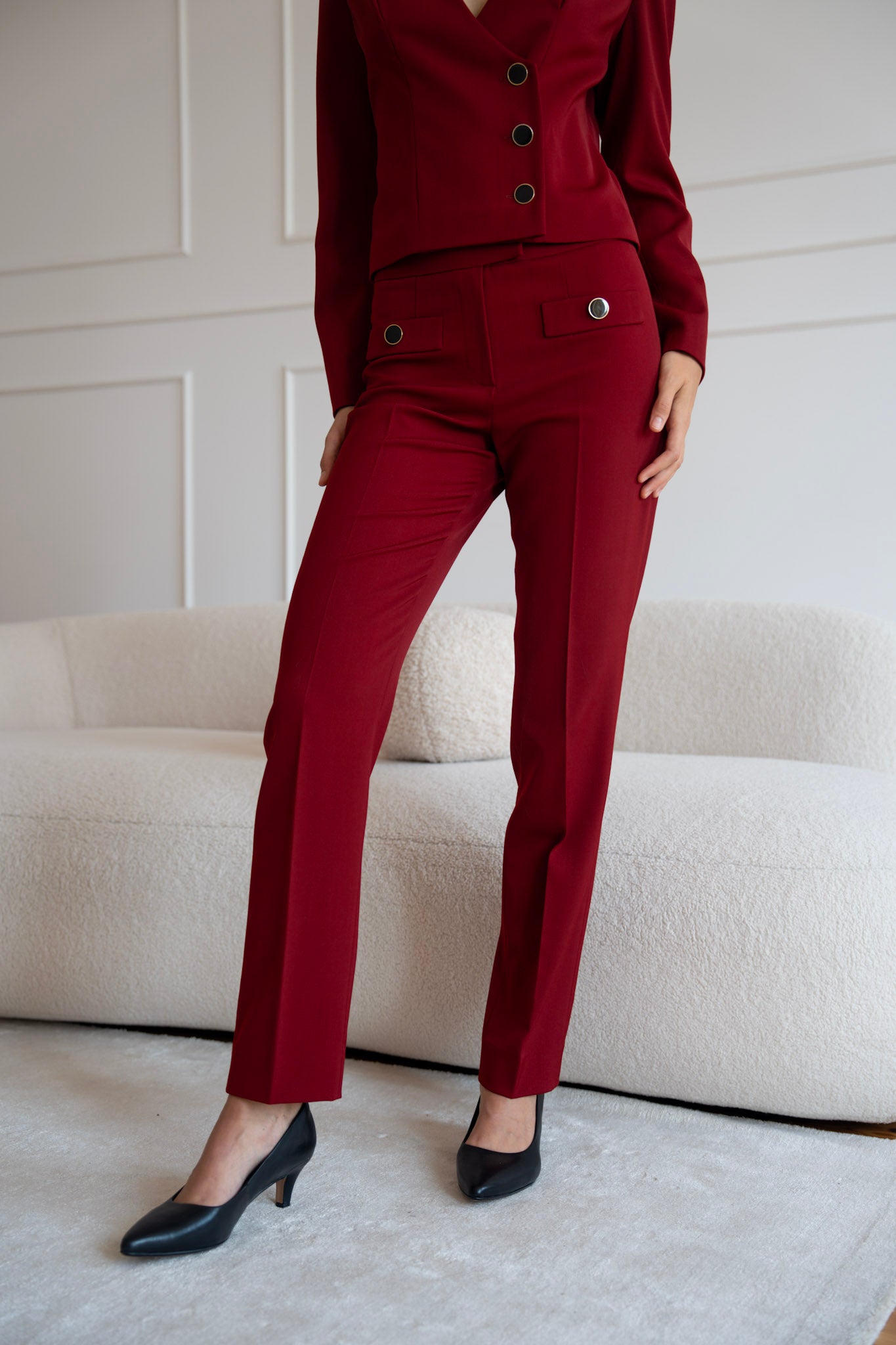 Elegant "Natural Sophistication" trousers