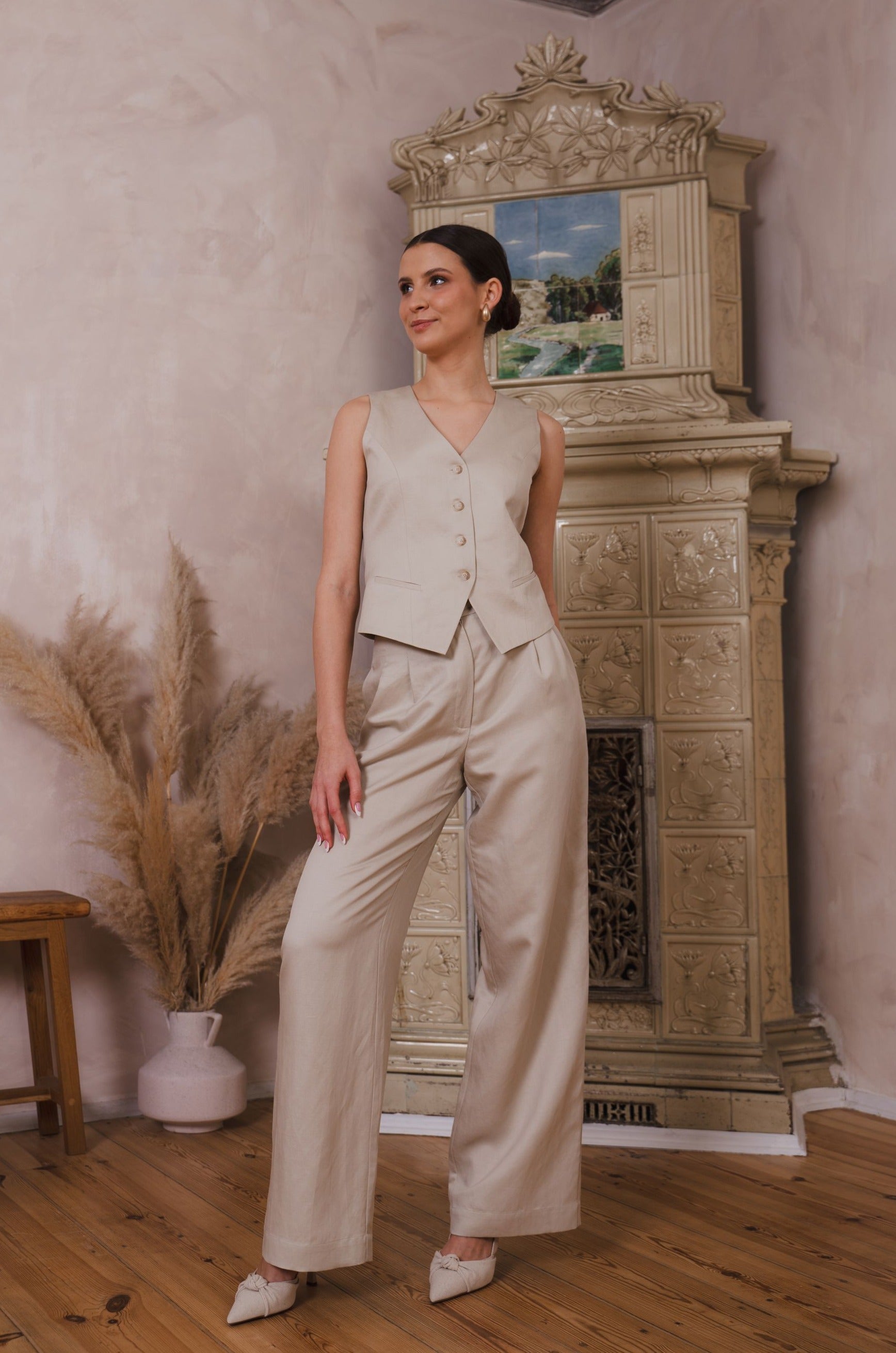 'Urban Chic' pants in beige