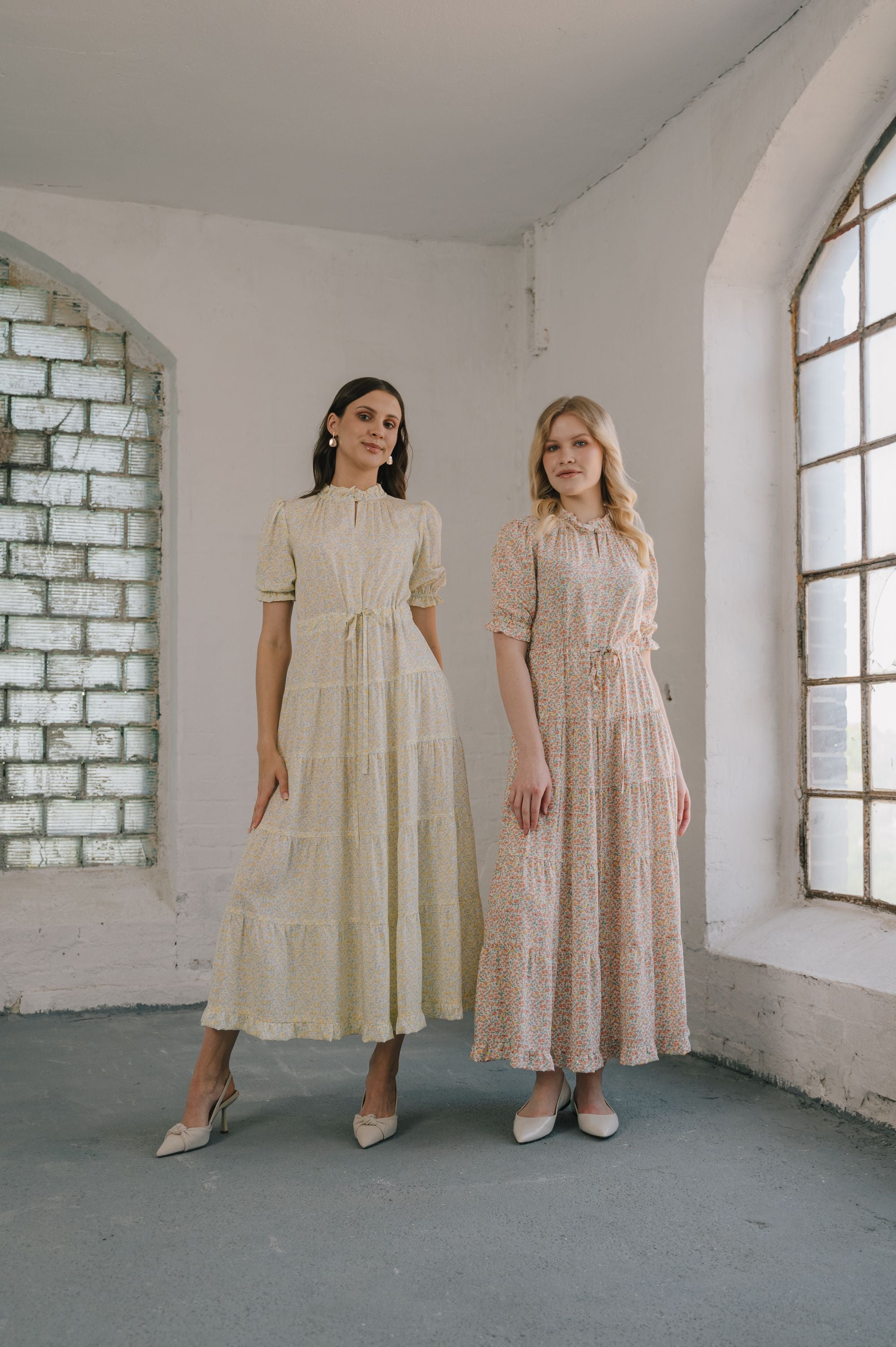 'Flower Power midi dress